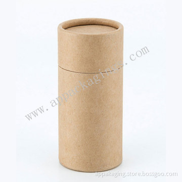 Environmental round cardboard tube box kraft paper tube